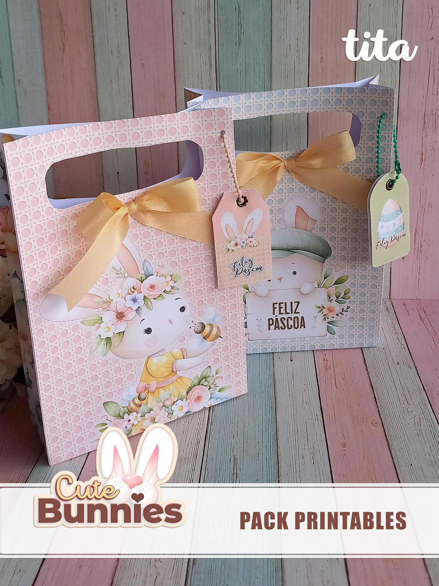 Cute Bunnies - Pack Printables – Tita Estúdio Criativo