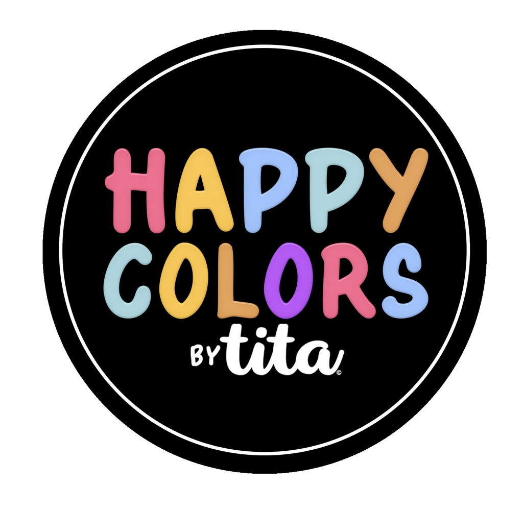 Happy Colors by Tita •  Livros de colorir