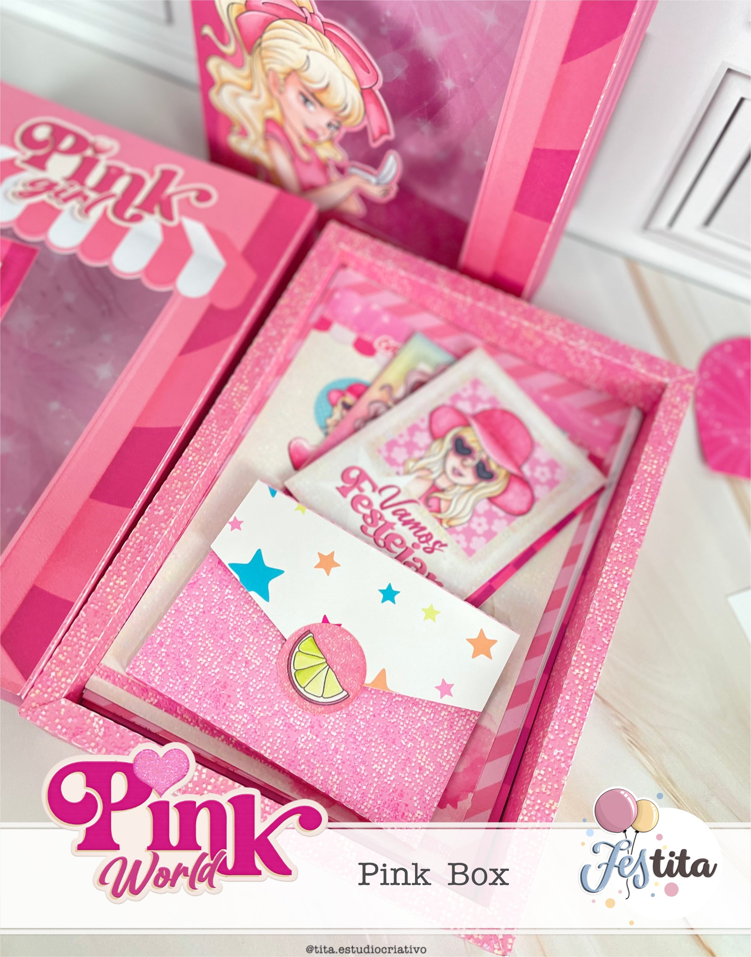 Pink World - Pink Box – Tita Estúdio Criativo