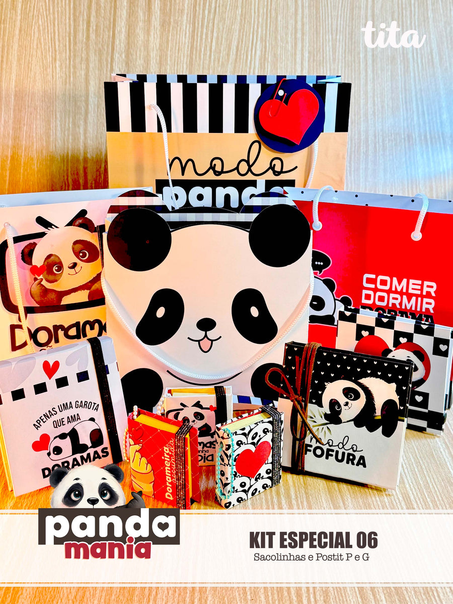 Panda Mania - Kit Especial 06 – Tita Estúdio Criativo