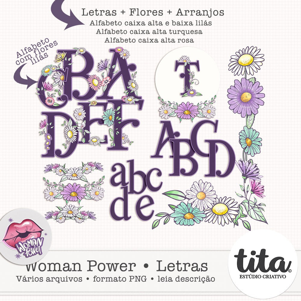 Power Woman Letras Woman Power 2 - Letras – Tita Estúdio Criativo