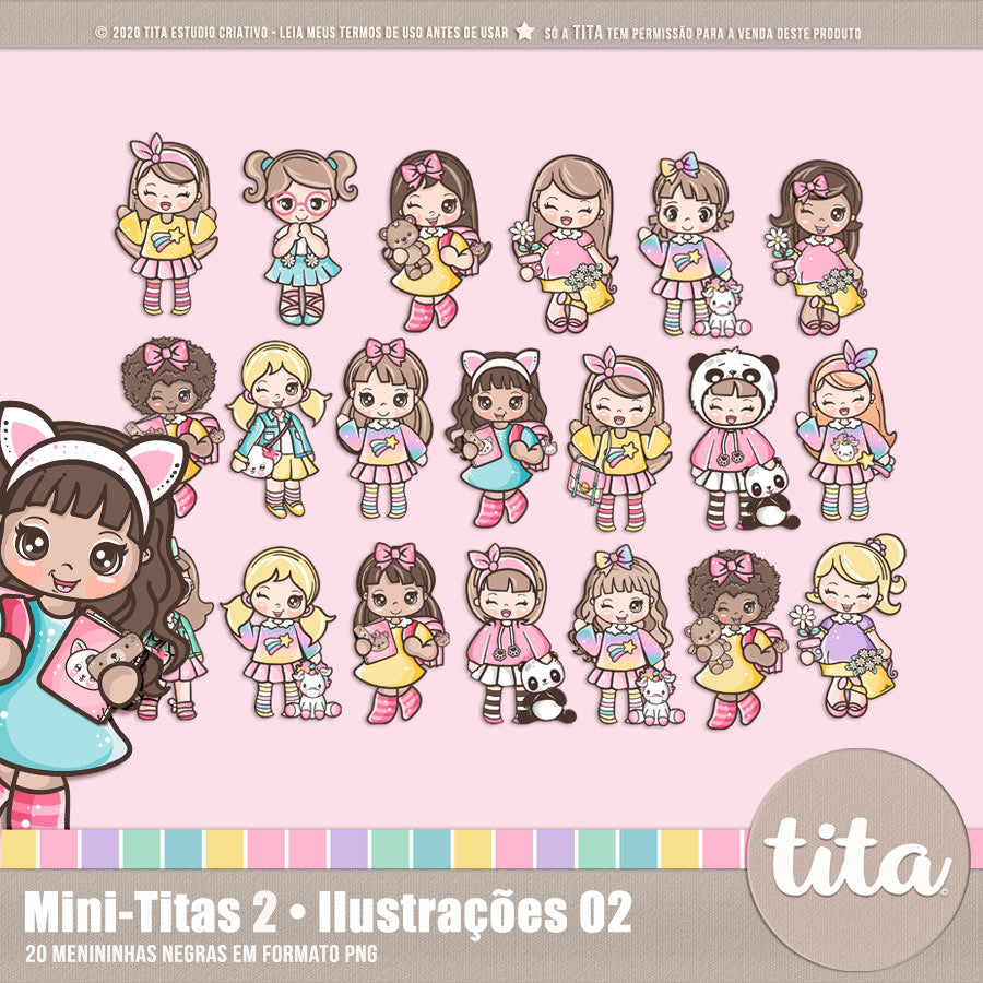 Mini-Titas 2 • Combo Completo – Tita Estúdio Criativo