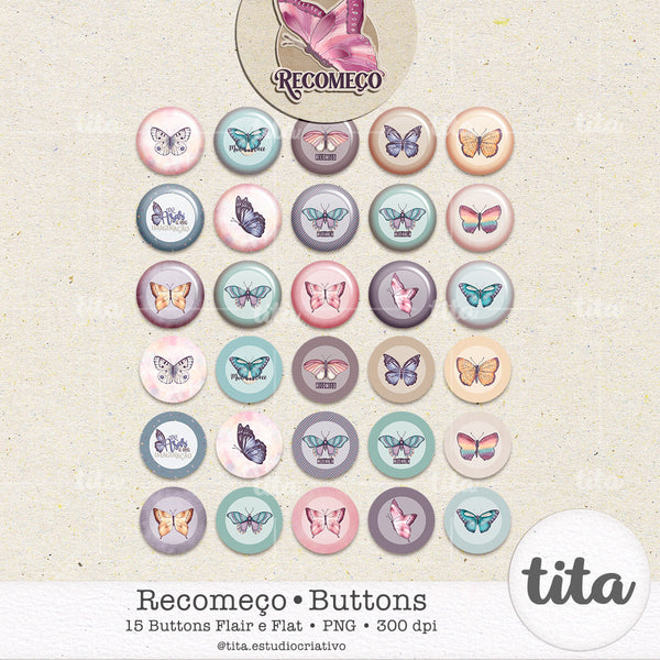 Recomeço - Buttons